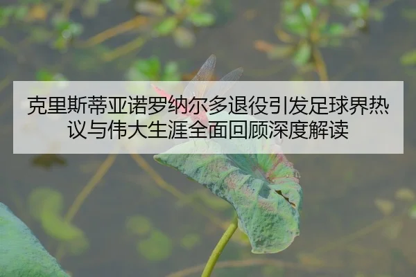 克里斯蒂亚诺罗纳尔多退役引发足球界热议与伟大生涯全面回顾深度解读